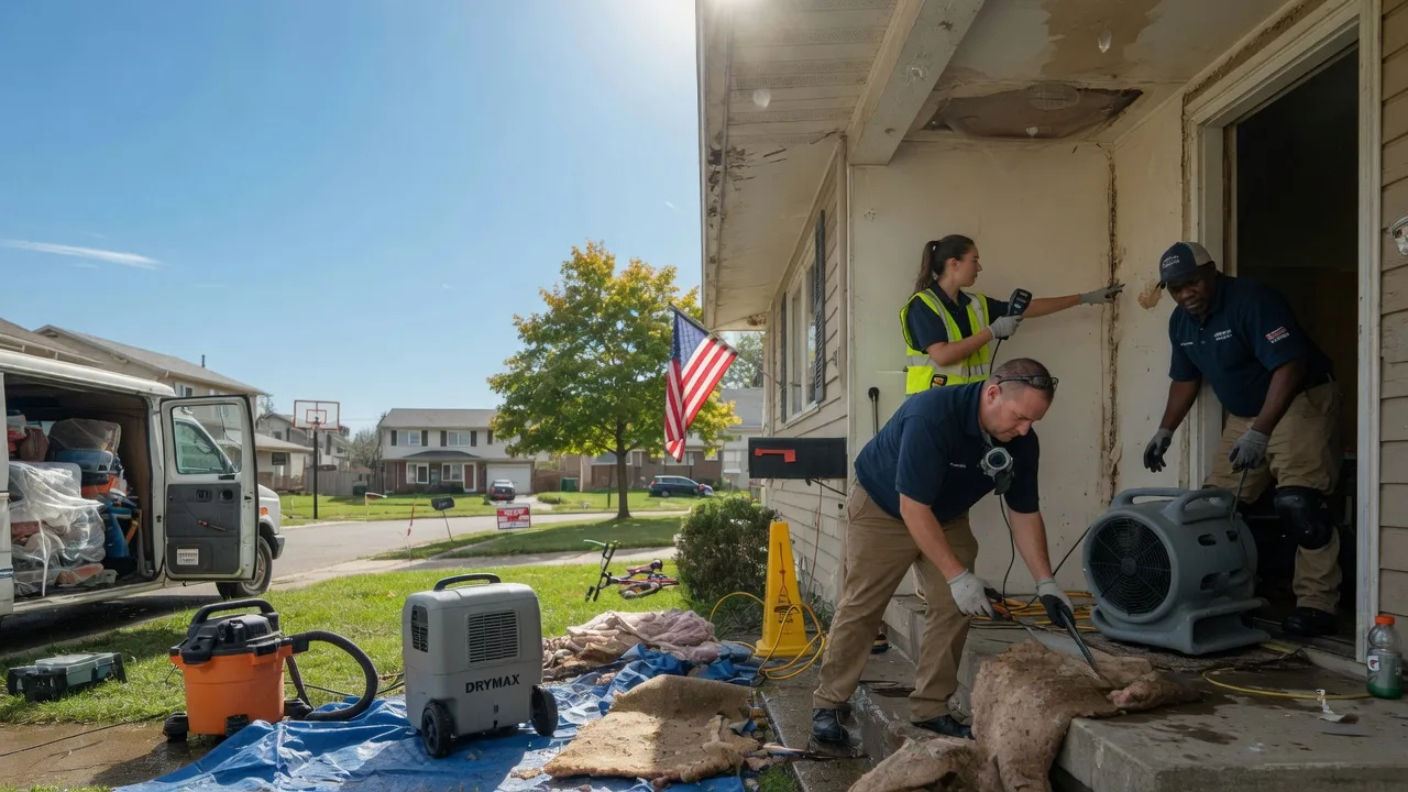 Water Damage Restoration in Dundee, OH near me